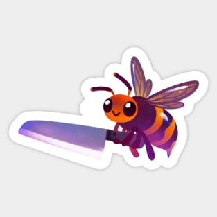 Asian giant hornet Sticker